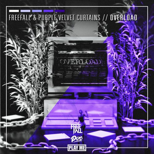 FreeFall & Purple Velvet Curtains - Overload